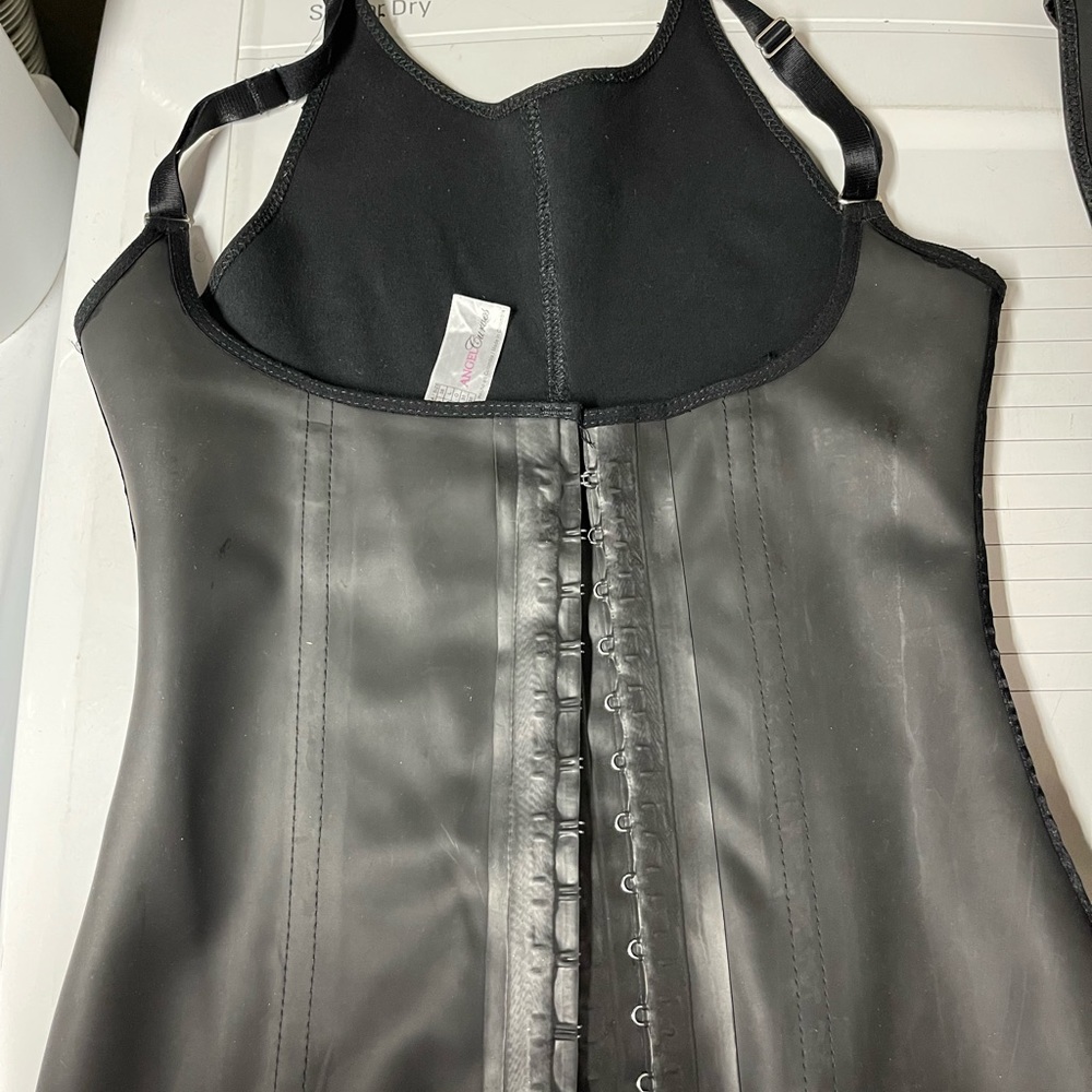 Angel Curves Latex Waist Trainer Vest